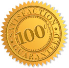 Gold Seal of 100% Satisfaction Guaranteed